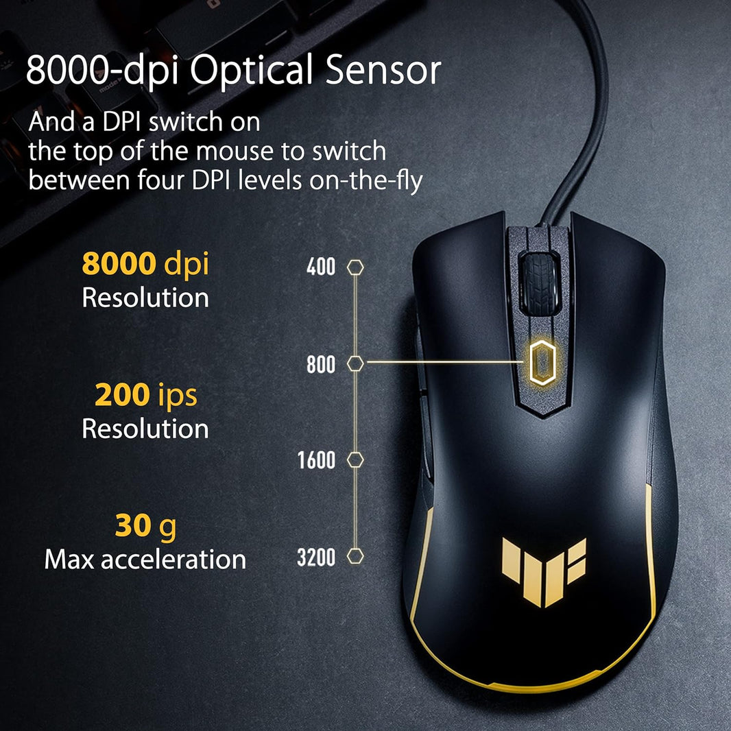 ASUS TUF Gaming Mouse M3 Gen II Wired