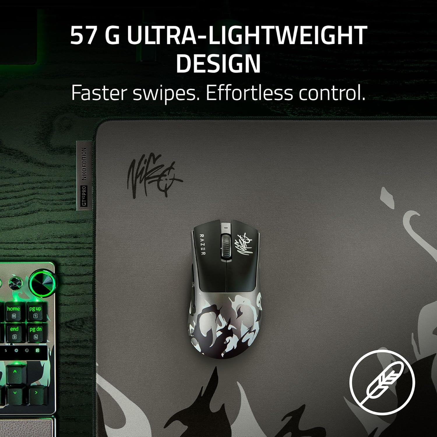 Razer DeathAdder V4 Pro Wireless Gaming Mouse - NiKo Edition