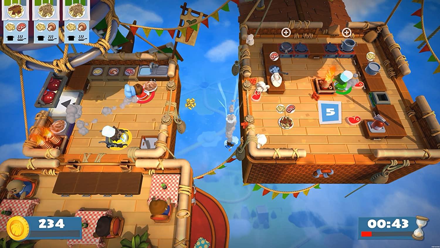 PS4 Overcooked + Overcooked 2 Double Pack US