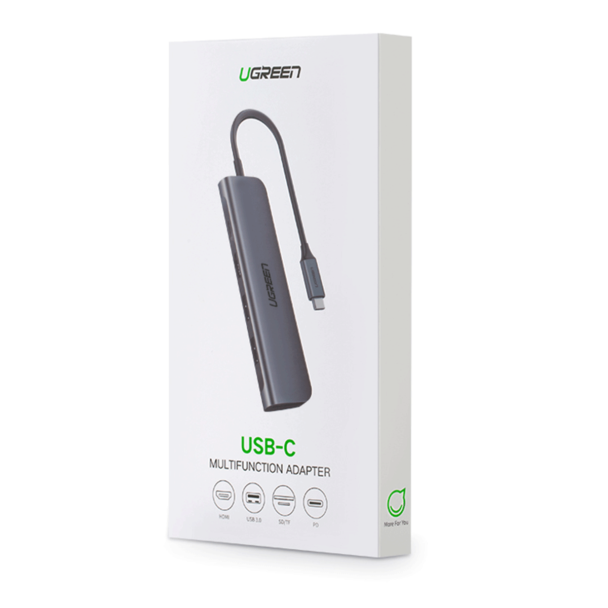 UGREEN USB-C 6-IN-1 Multifunctional Adapter (Space Gray) [CM195/70411]