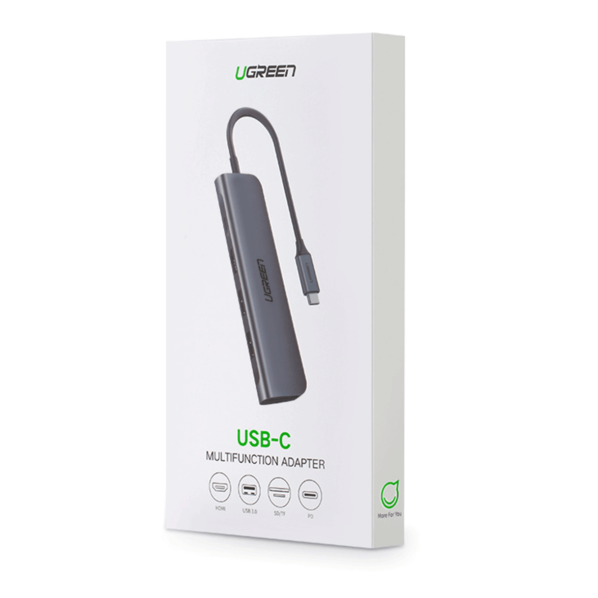 UGREEN USB-C 6-IN-1 Multifunctional Adapter (Space Gray) [CM195/70411]