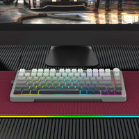 E-Yooso HZ-82 RGB 82-Keys Wired Mechanical Keyboard Gradient Grey (Magnetic Switch)