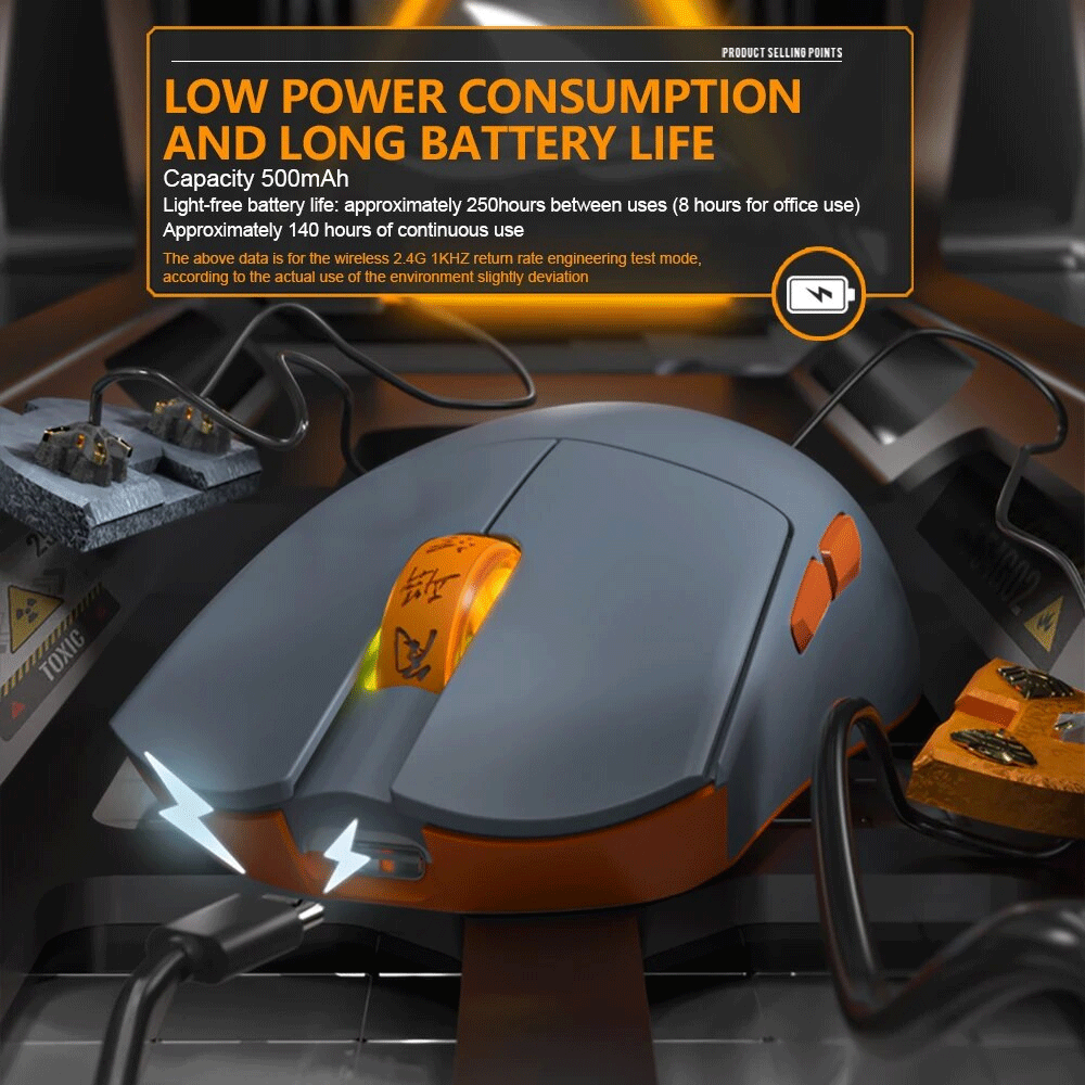 Darmoshark M3s Pro Varun Three-Mode Gaming Mouse