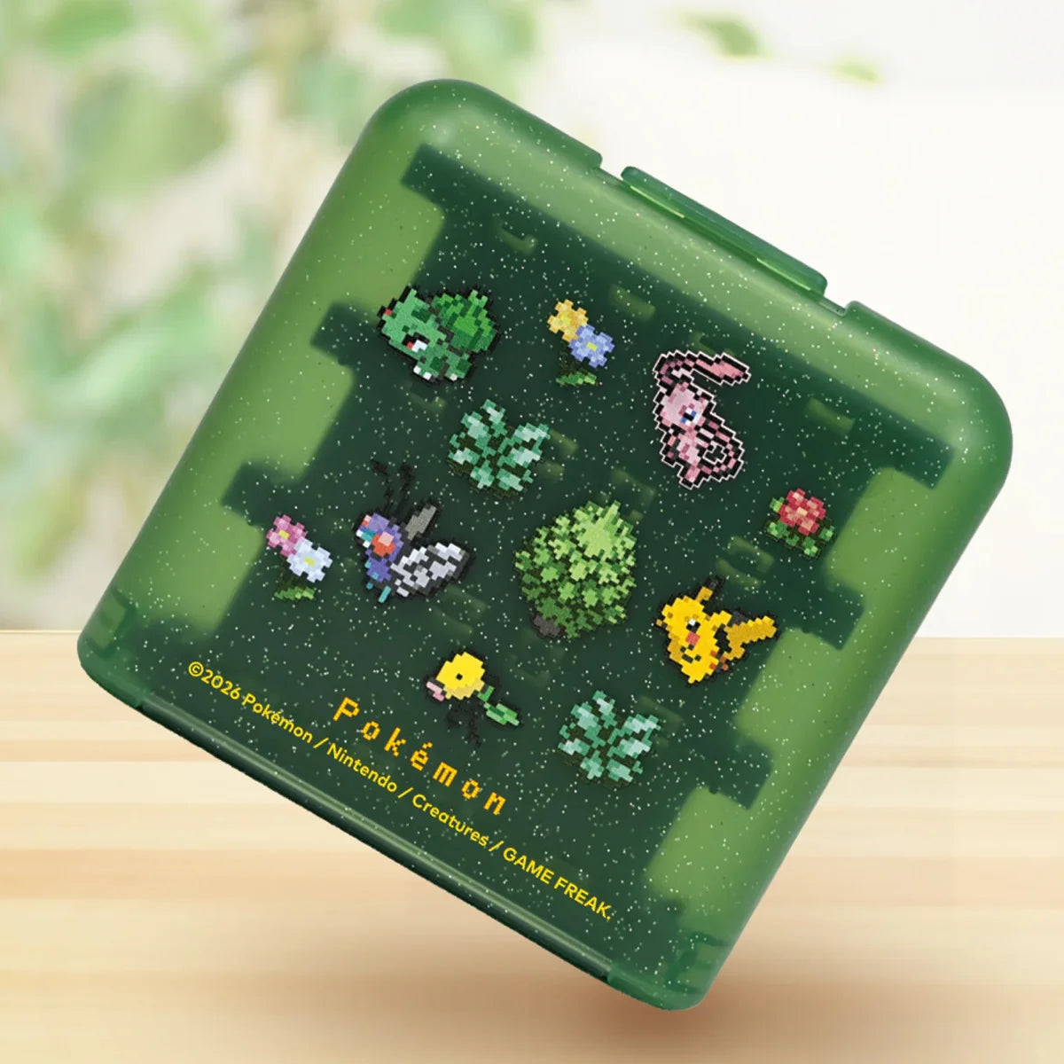Hori 24 Game Card Case Pokemon Pixel Series for Nintendo Switch 2