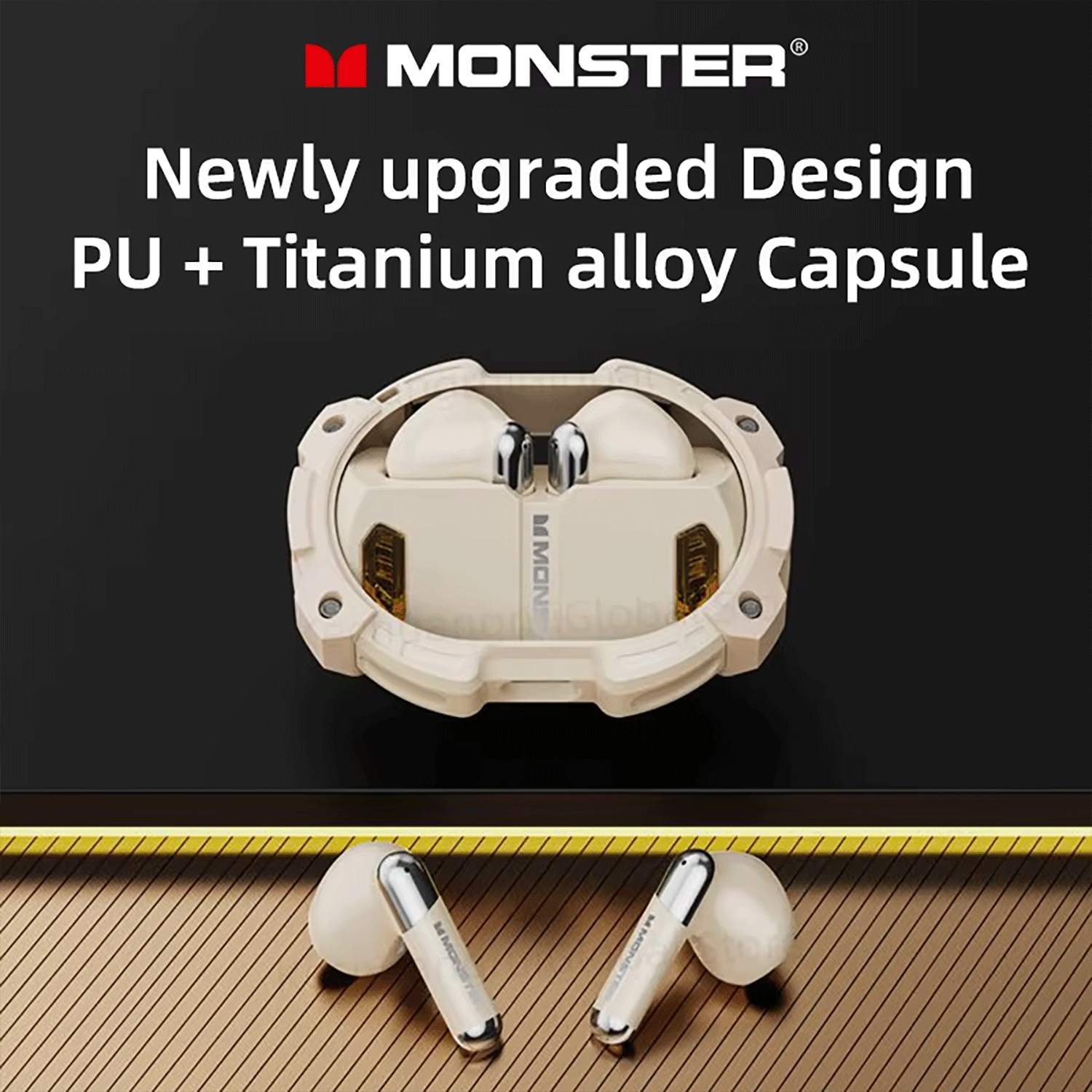 Monster Airmars XKT10 PRO TWS Earphones Wireless Bluetooth with Mic HiFi