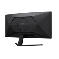 AOC CU34B3E 34" WQHD (3440x1440) 120Hz 1ms MPRT VA Curved Monitor (Black)