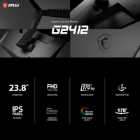 MSI G2412 23.8" FHD IPS Esports Gaming Monitor