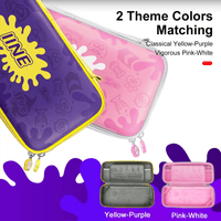 NSW IINE Storage Bag For N-Switch / N-Switch OLED (Splatoon 3 Purple/Yellow) [L711]