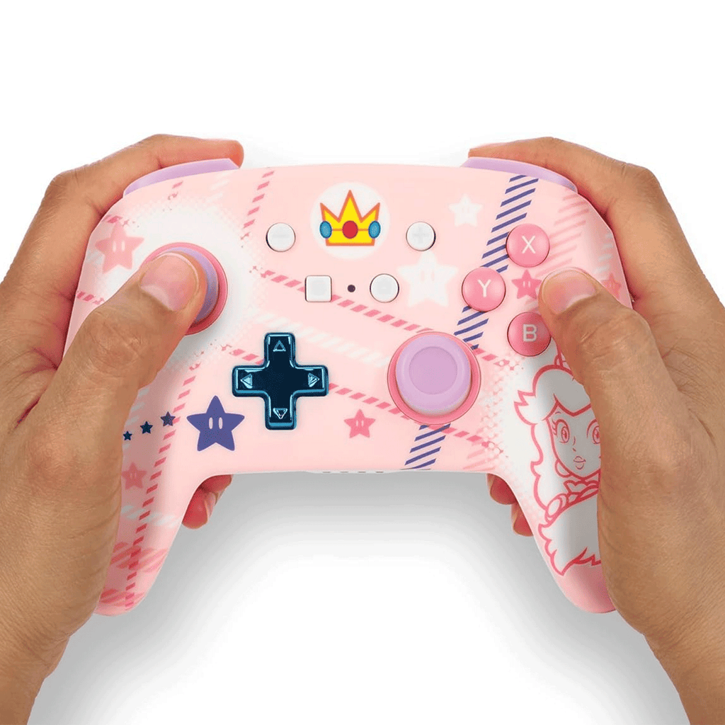 Princess Peach Rock Candy Controller Switch PDP Rock Candy Wired