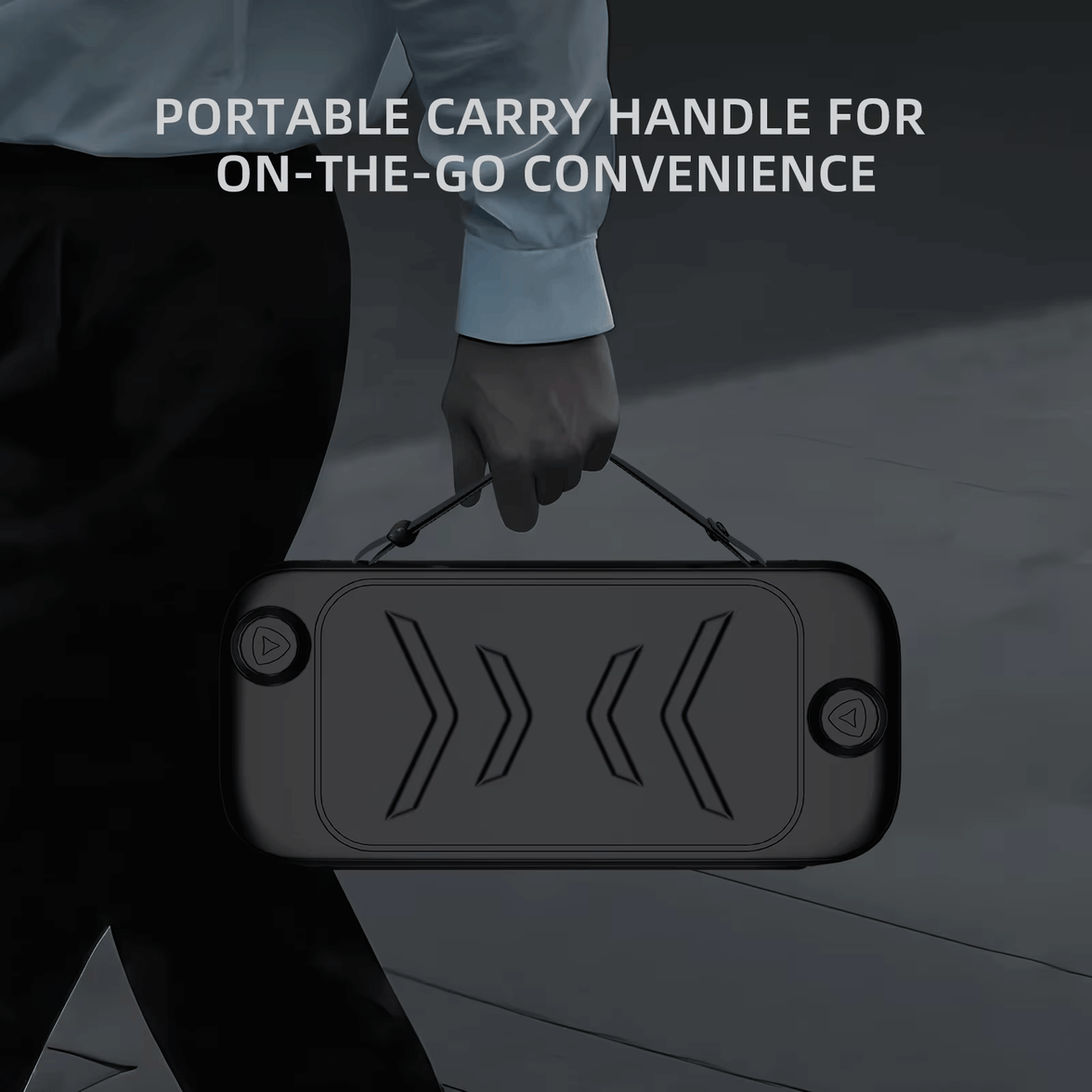 JYS-NS2272-V3 TPU Case with ABS front cover for Switch 2 Black