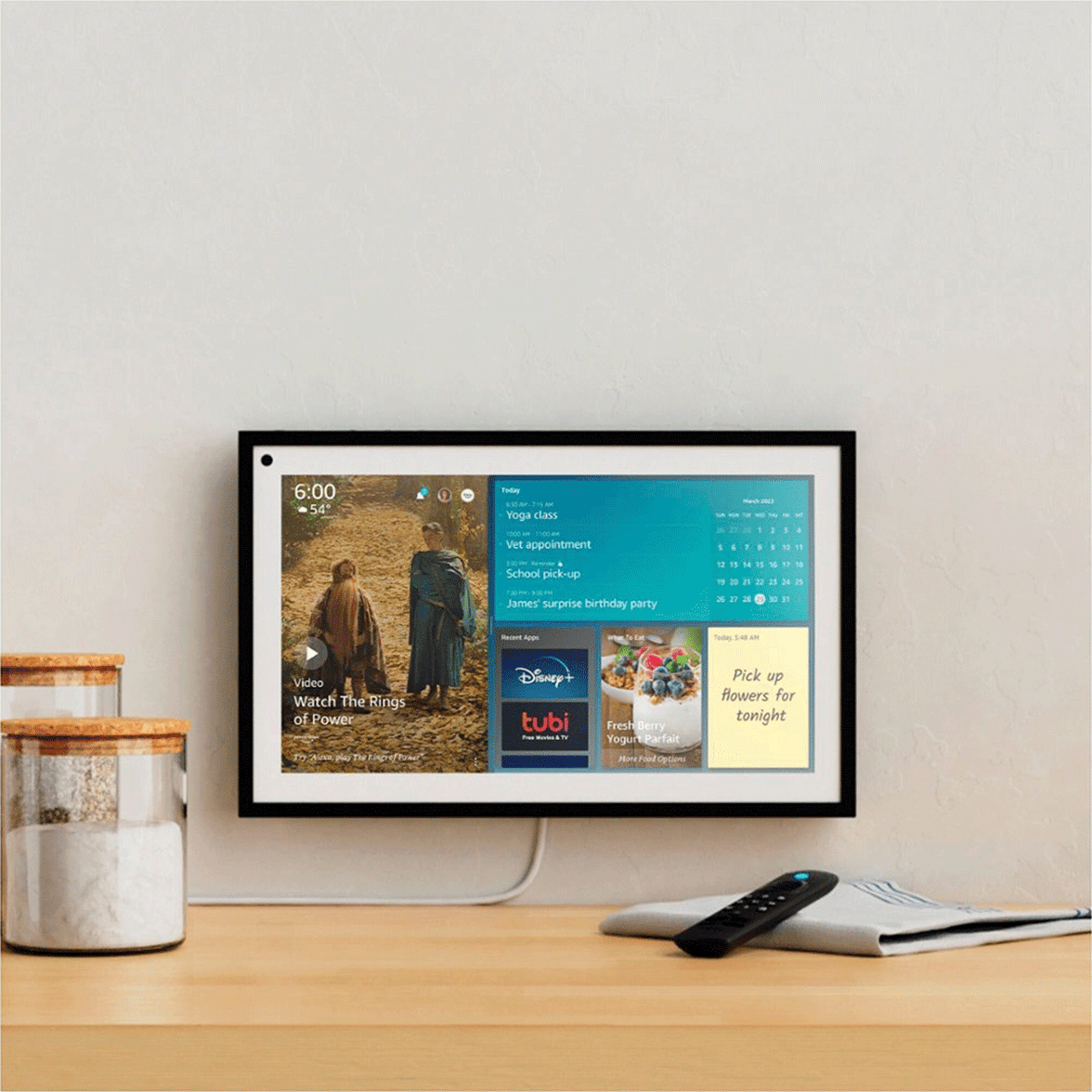 Amazon Echo Show 15 FHD 15.6" Smart Display with Alexa Black