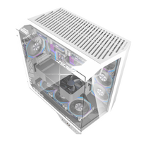 DarkFlash DY470 ATX Three-side Glass Panel Tempered Glass PC Case