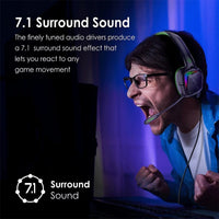Vertux Miami High Performance 7.1 Stereo Sound Pro Gaming Headset