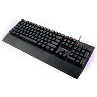 E-Yooso K-662 Rainbow Light 104 Keys Wired Mechanical Keyboard [Black]