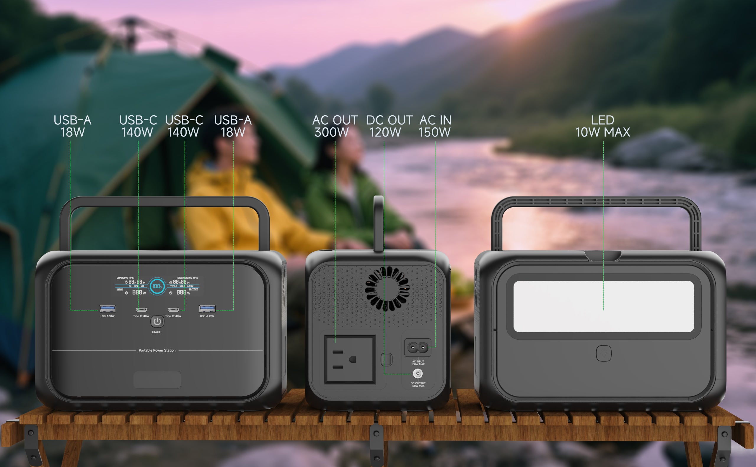 UAPOW AP300 Mini 300W Power Station