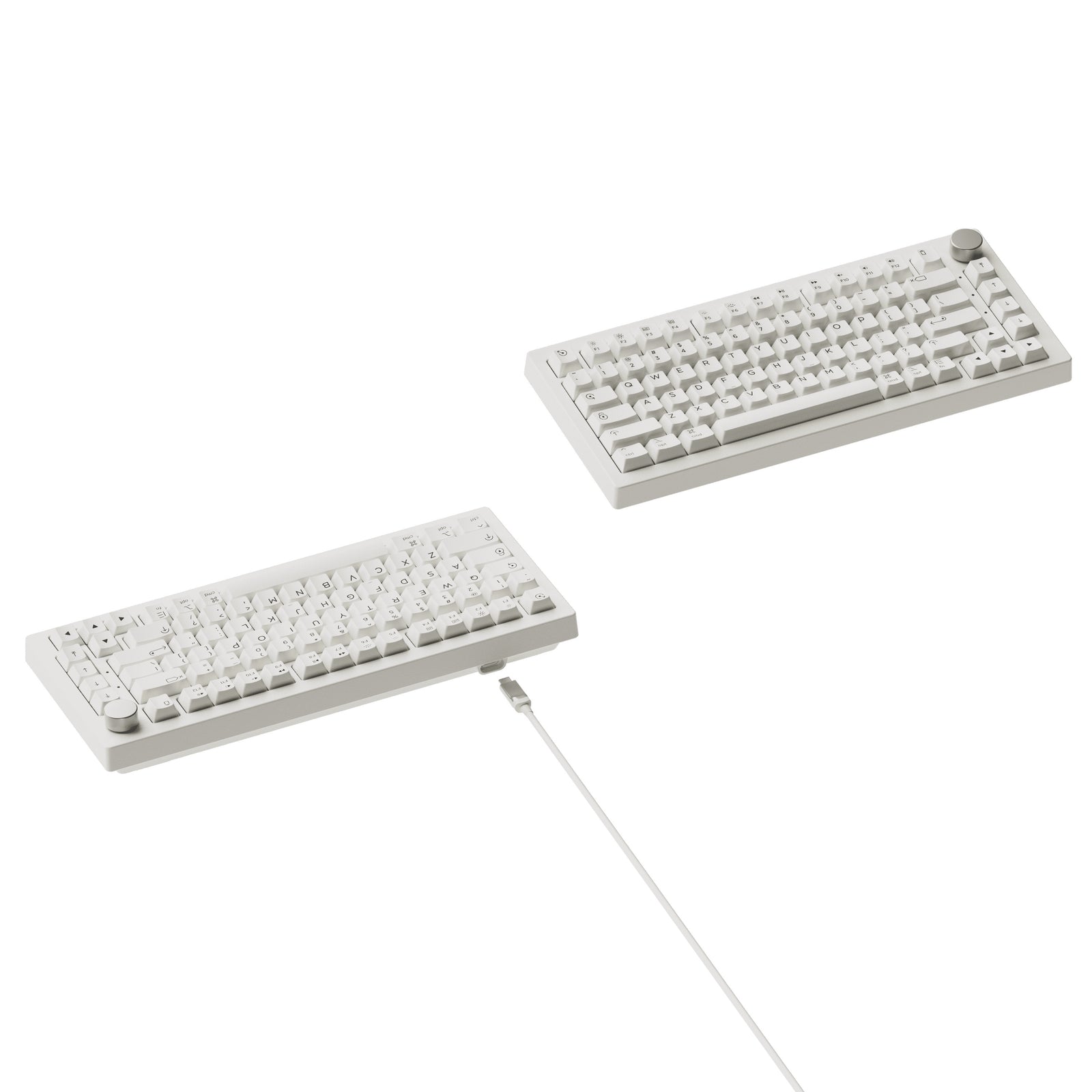 Akko 5075B Plus Air Multi-Mode Backlight Hot-Swappable Mechanical Keyboard (Akko V3 Piano Pro Switch)