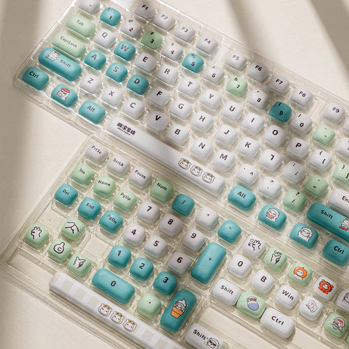 Akko Poco Family - Poco Bear Keycap Set MOG Profile 136 Keys