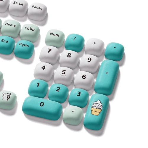 Akko Poco Family - Poco Bear Keycap Set MOG Profile 136 Keys