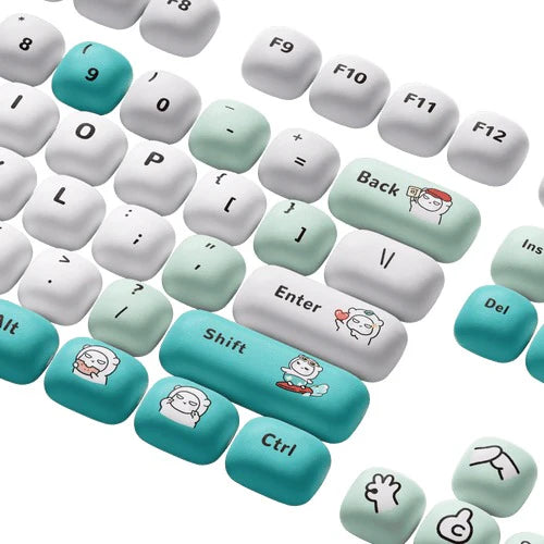 Akko Poco Family - Poco Bear Keycap Set MOG Profile 136 Keys