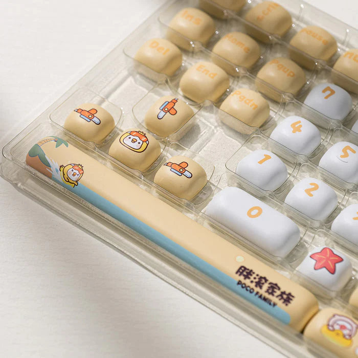 Akko Poco Family - Poco Duck Keycap Set MOG Profile 136 Keys