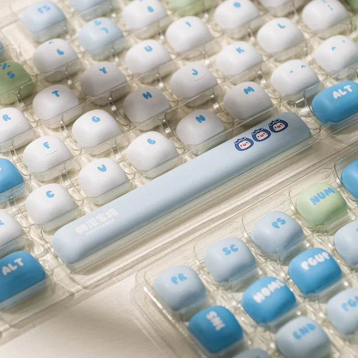 Akko Poco Family - Poco Penguin Keycap Set MOG Profile 136 Keys