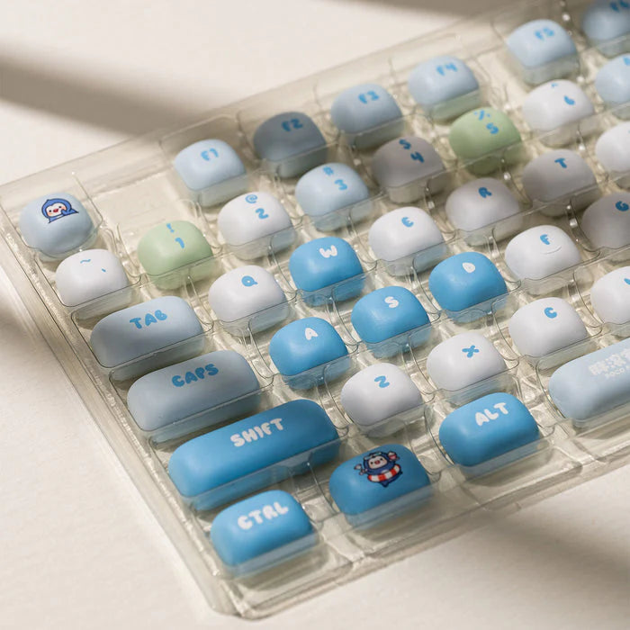 Akko Poco Family - Poco Penguin Keycap Set MOG Profile 136 Keys