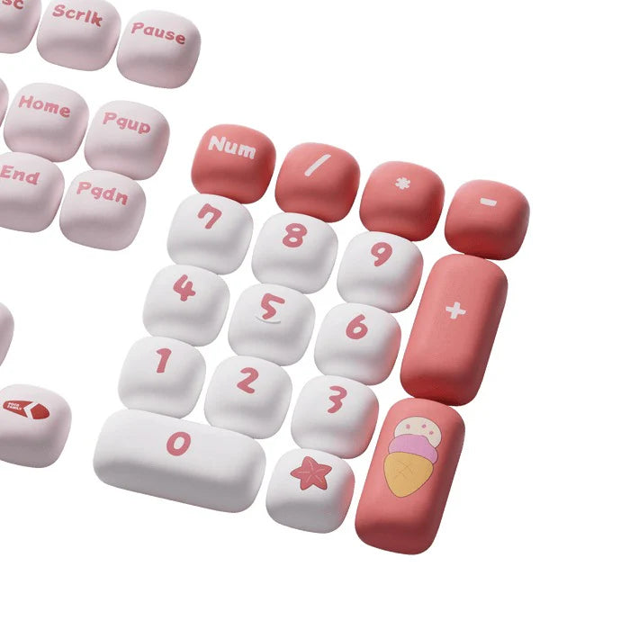 Akko Poco Family - Poco Piggy Keycap Set MOG Profile 136 Keys