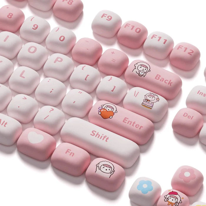 Akko Poco Family - Poco Lamb Keycap Set MOG Profile 136 Keys