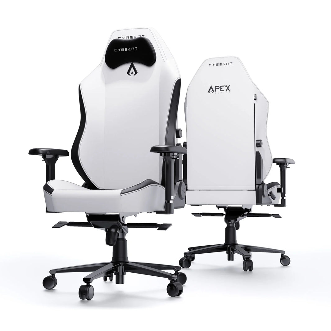 Cybeart Originals Apex Artic White Edition Gaming Chair (GC-PUAPEX-09)