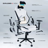 Cybeart Originals Apex Artic White Edition Gaming Chair (GC-PUAPEX-09)