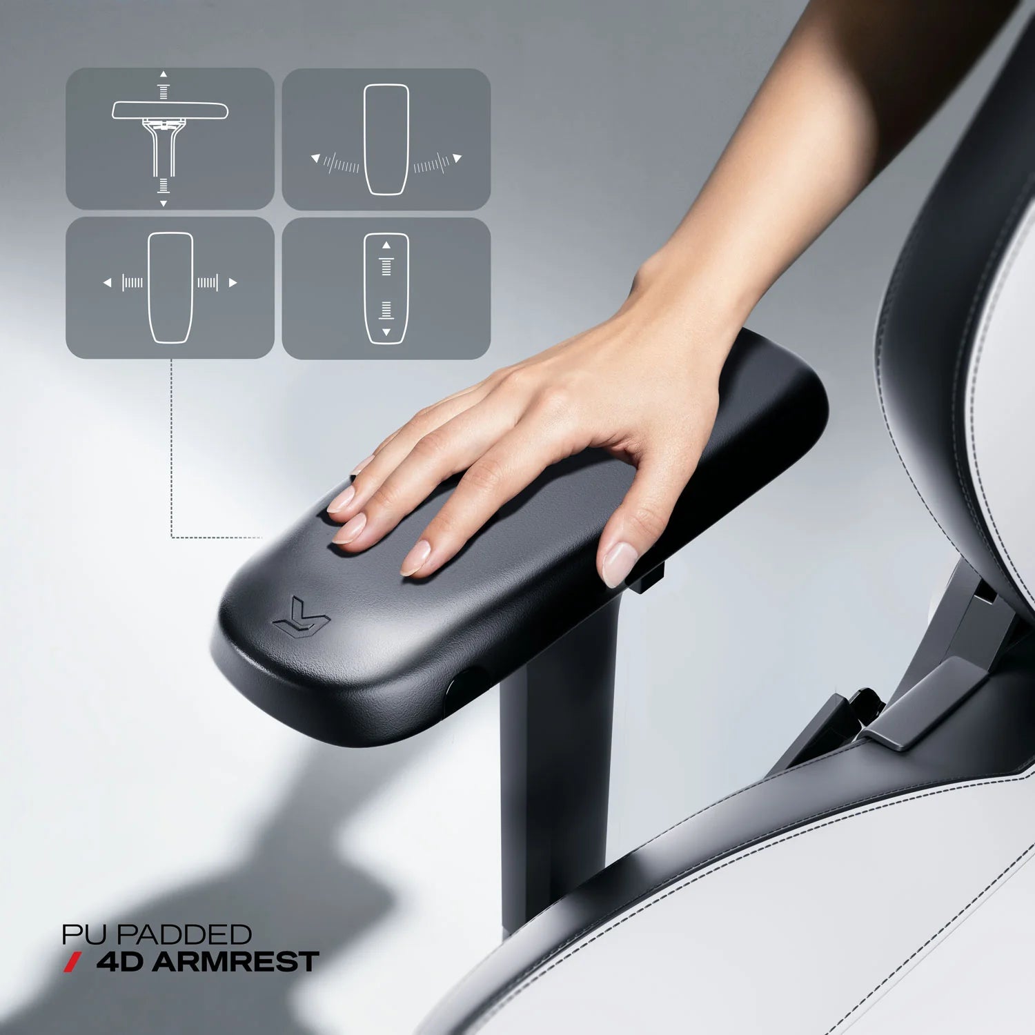 Cybeart Originals Apex Artic White Edition Gaming Chair (GC-PUAPEX-09)