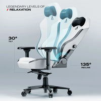 Cybeart Originals Apex Artic White Edition Gaming Chair (GC-PUAPEX-09)