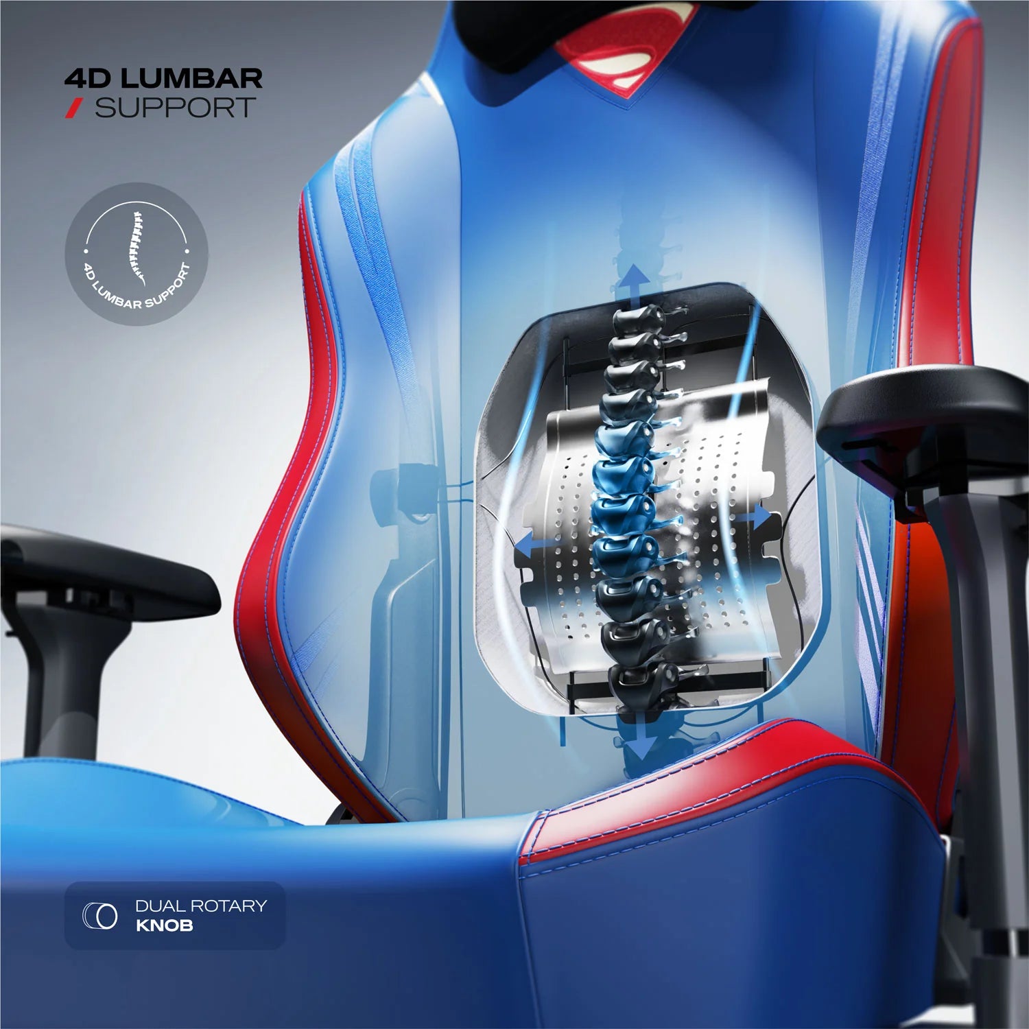 Cybeart NEO Series Gaming Chair Superman Edition