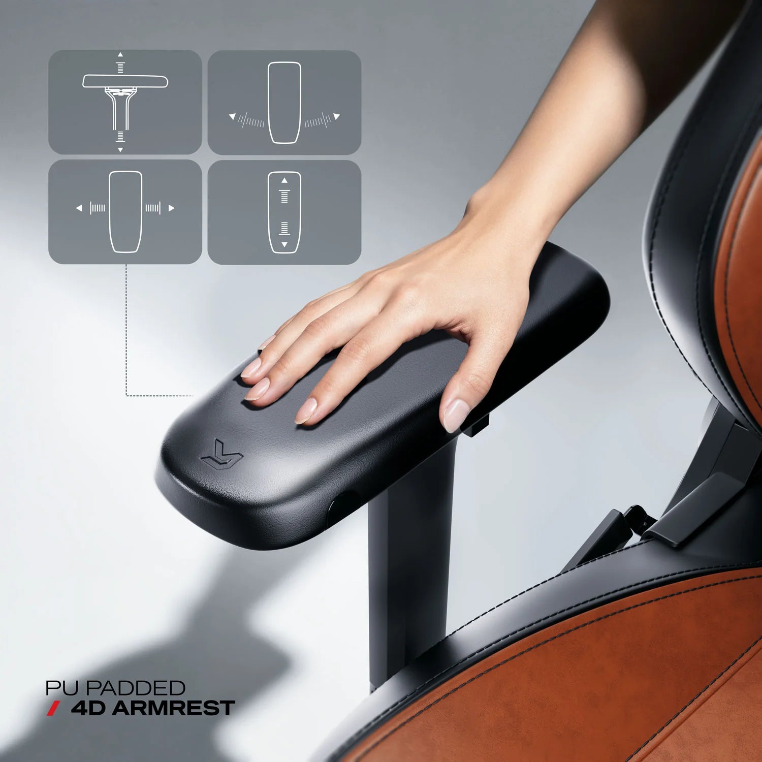 Cybeart Originals Apex Vintage Gaming Chair Brown (GC-PUAPEX-11)