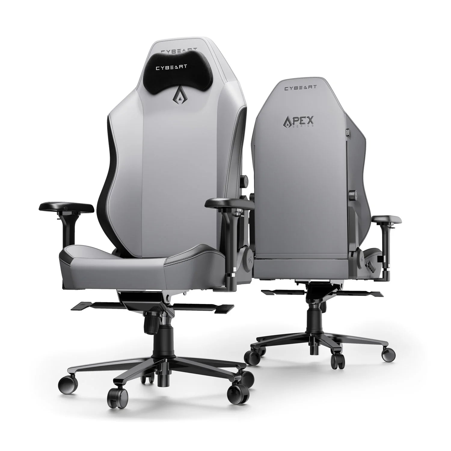 Cybeart Originals Apex X11 Gray Gaming Chair (GC-PUAPEX-06)