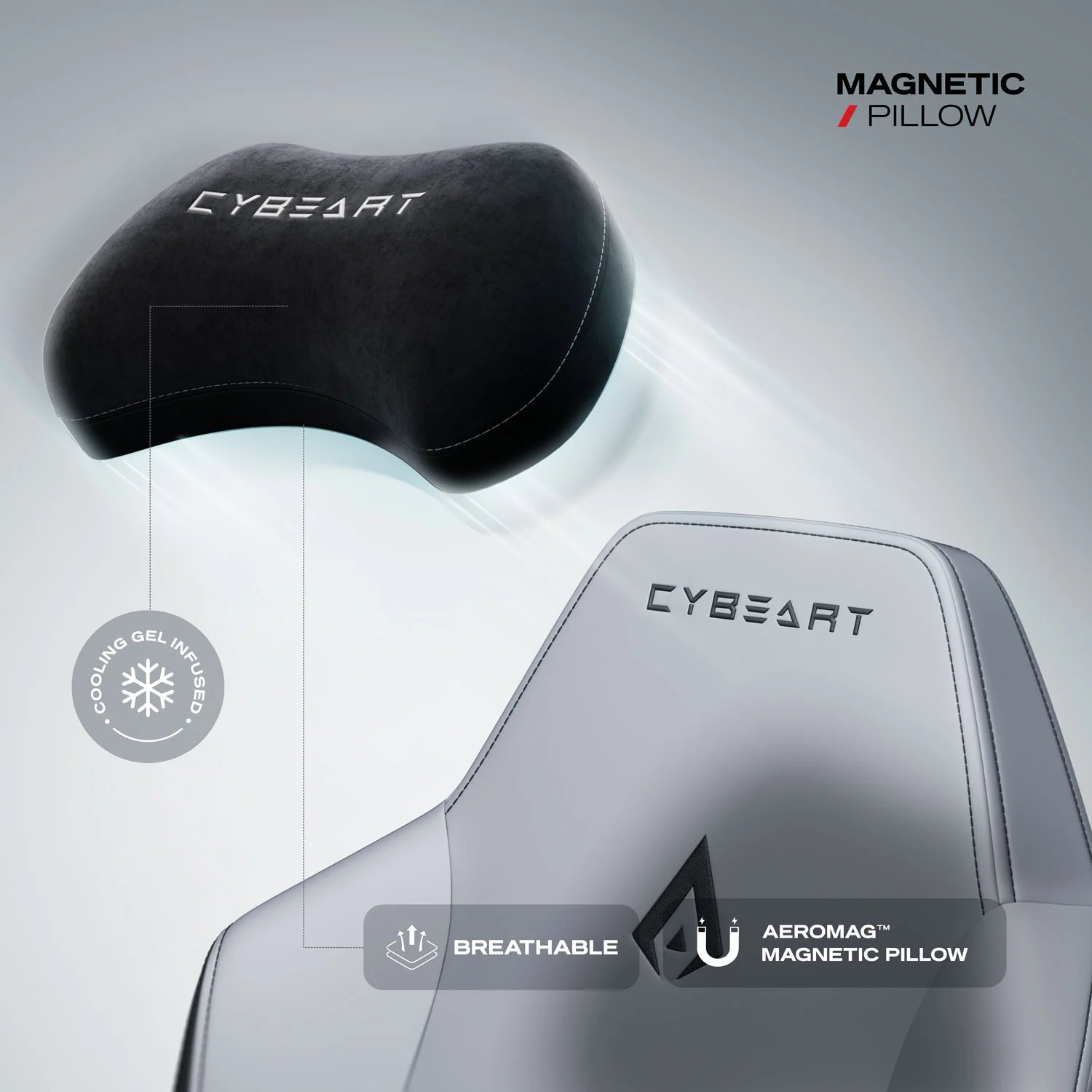 Cybeart Originals Apex X11 Gray Gaming Chair (GC-PUAPEX-06)