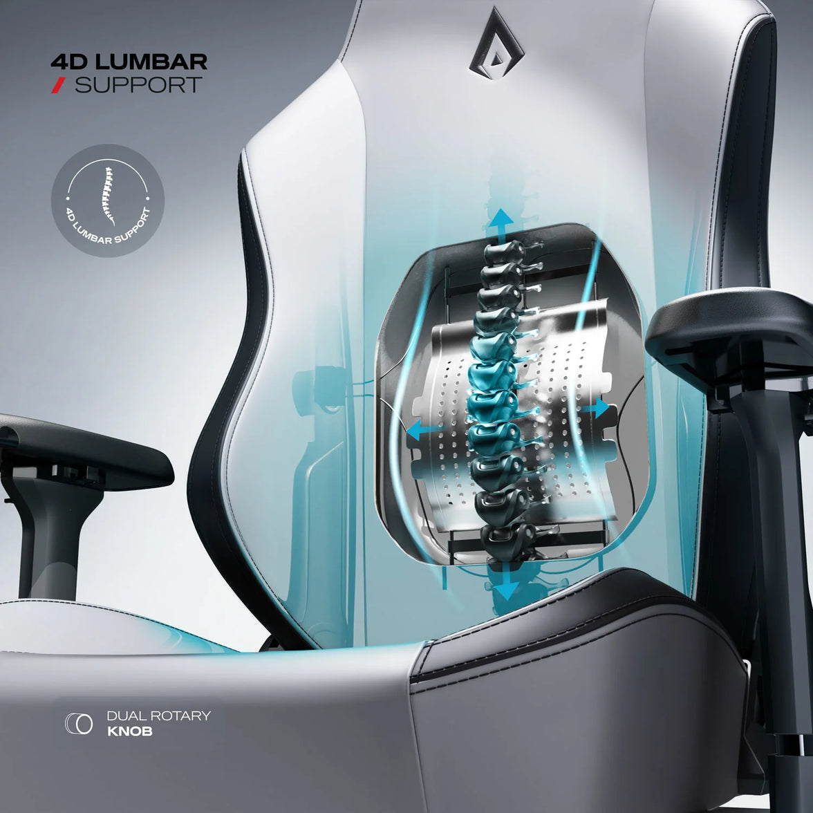 Cybeart Originals Apex X11 Gray Gaming Chair (GC-PUAPEX-06)