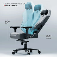 Cybeart Originals Apex X11 Gray Gaming Chair (GC-PUAPEX-06)