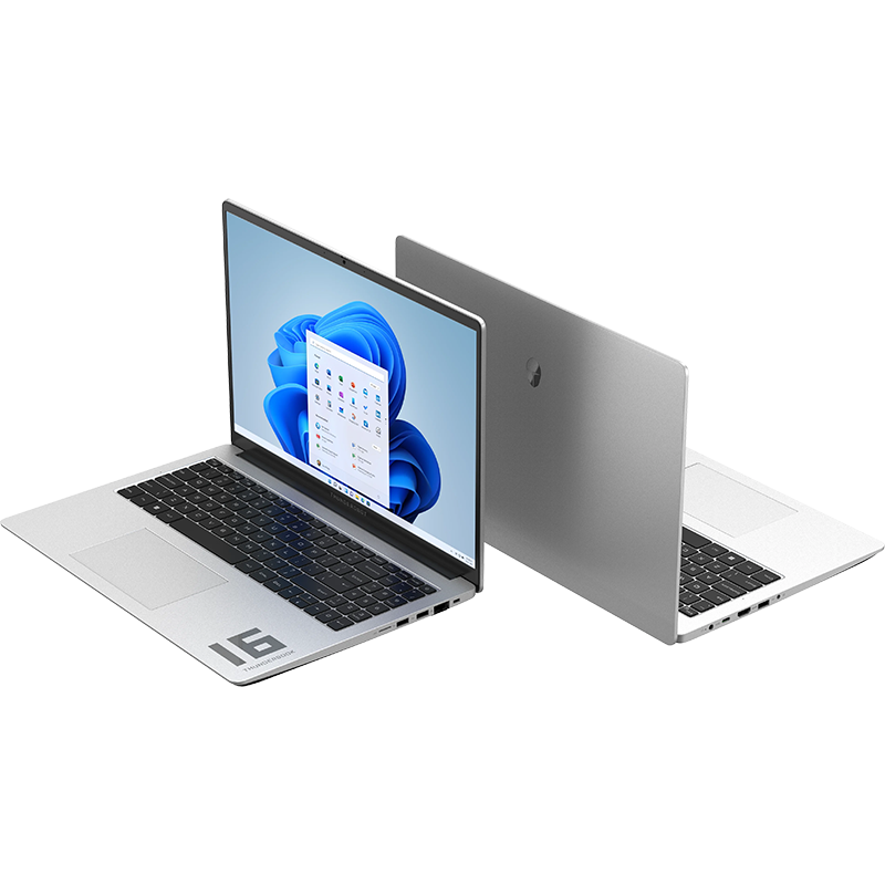 Thunderobot T-Book 16D 16" FHD IPS Intel Core i7-13620H 16GB DDR4 (64GB Max • 1 Free Slot) / 512GB SSD Intel UHD Graphics Win 11 Pro Grey