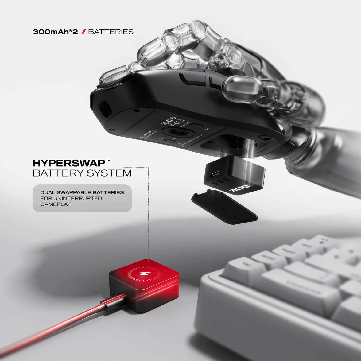 Cybeart Artemis Gaming Mouse Batman Edition