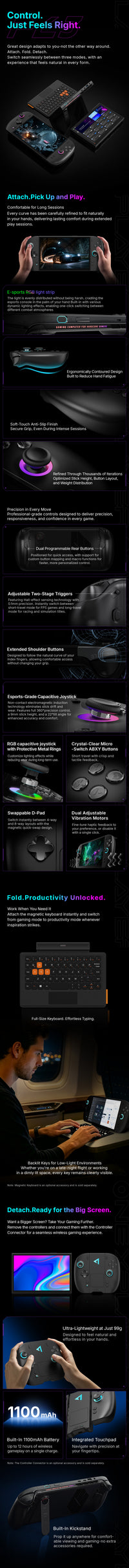 [PRE-ORDER] ONEXPLAYER 3 AI Gaming Handheld PC | Intel® Arc™ G3 Extreme | 24GB RAM | 1TB SSD | 8.8” 144Hz AMOLED | Windows 11