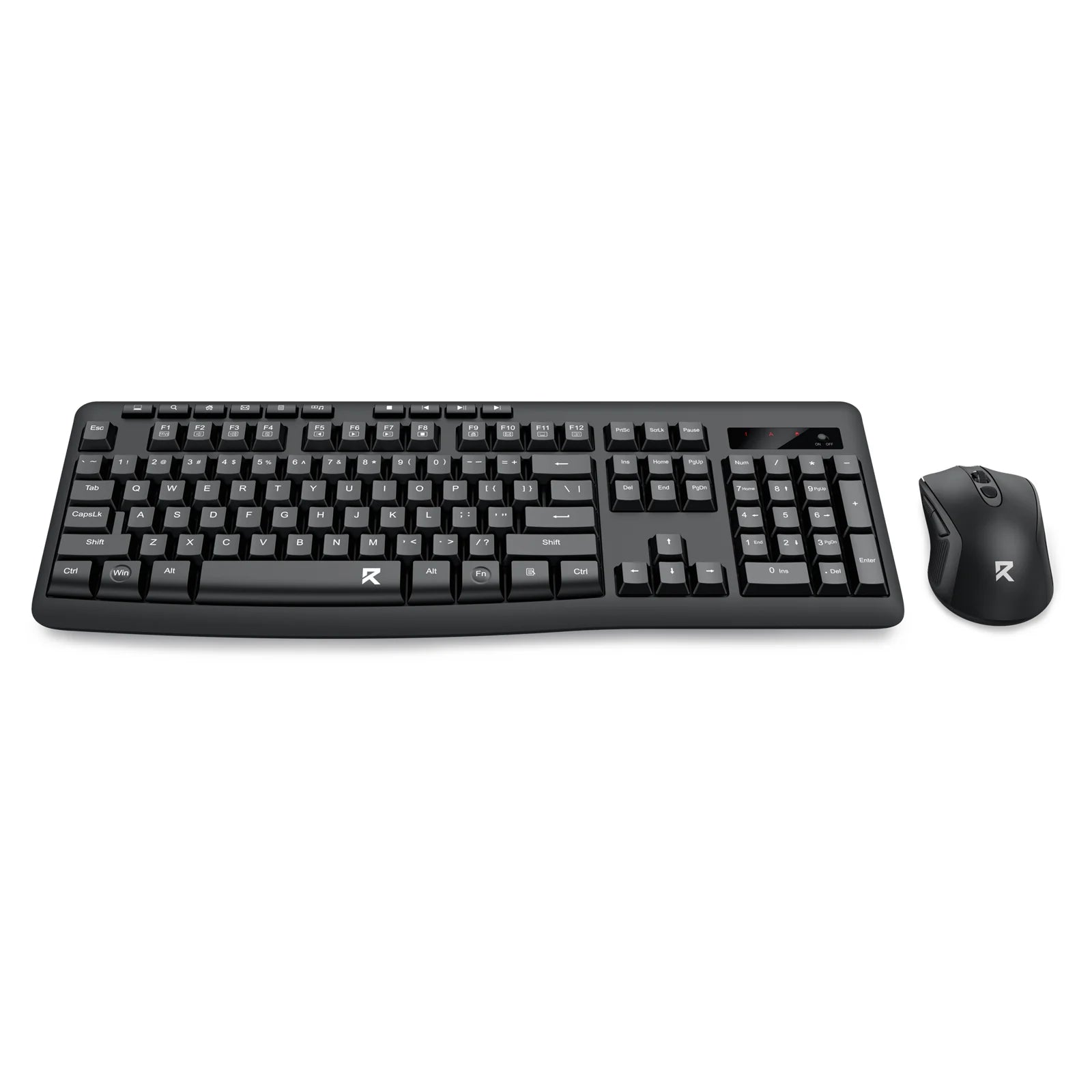 Redragon 2in1 Wireless Office Mouse & Keyboard Black (BS-7367-A)