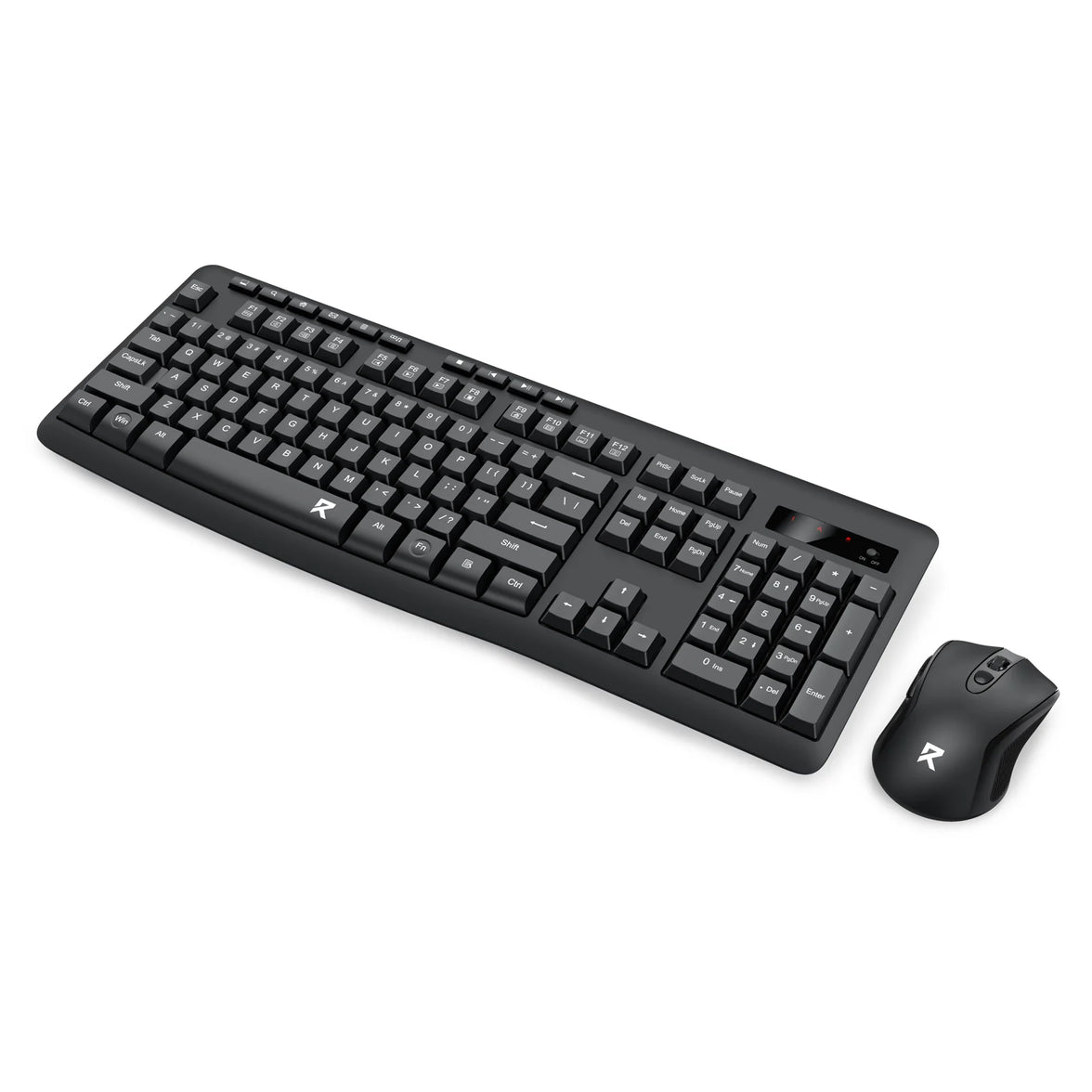 Redragon 2in1 Wireless Office Mouse & Keyboard Black (BS-7367-A)