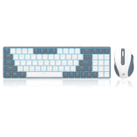 Redragon Office 2in1 Wireless Keyboard&Mouse Combo White-Grey (BS-8773-W)