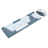 Redragon Office 2in1 Wireless Keyboard&Mouse Combo White-Grey (BS-8773-W)