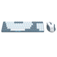 Redragon Office 2in1 Wireless Keyboard&Mouse Combo White-Grey (BS-8773-W)
