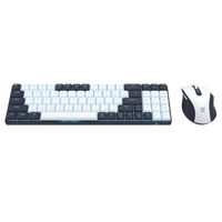 Redragon Office 2in1 Wireless Keyboard & Mouse Combo White-Black (BS-8773-VB)