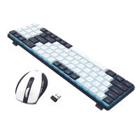 Redragon Office 2in1 Wireless Keyboard & Mouse Combo White-Black (BS-8773-VB)