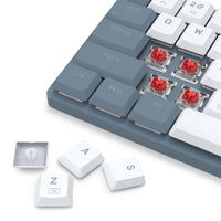 Redragon Office 2in1 Wireless Keyboard&Mouse Combo White-Grey (BS-8773-W)