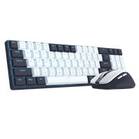 Redragon Office 2in1 Wireless Keyboard & Mouse Combo White-Black (BS-8773-VB)